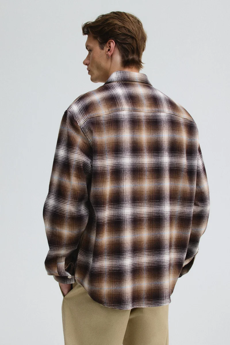 H&M Loose Fit Flannel shirt